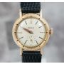 Vintage Rolex Precision 4327 Rose Gold Bezel 18K Gold 22mm 1940s Ladies Watch
