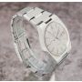 Omega Geneve 166.0125 Silver Brushed Dial Stainless Original Bracelet Mens Watch