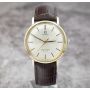Omega Seamaster DeVille 135.020 Cal. 601 Silver Dial Gold-Cap 34.5mm Mens Watch
