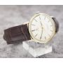 Omega Seamaster DeVille 135.020 Cal. 601 Silver Dial Gold-Cap 34.5mm Mens Watch