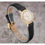 Vintage Rolex Precision 4327 Rose Gold Bezel 18K Gold 22mm 1940s Ladies Watch