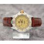 Vintage TAG Heuer Professional 200 995.408A Quartz Gold Dial 28mm Womens Watch