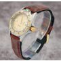 Vintage TAG Heuer Professional 200 995.408A Quartz Gold Dial 28mm Womens Watch