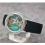Bulova Accutron Spaceview Round 1965 M5 Stainless Steel 35mm Vintage Mens Watch