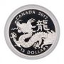 2012 $15 Fine Silver Coin – Year of the Dragon
