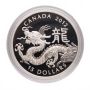 2012 $15 Fine Silver Coin – Year of the Dragon