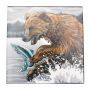 2015 $20 Fine Silver Coin – Grizzly Bear: The Catch