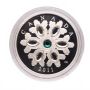 2011 $20 Fine Silver Coin – Crystal Snowflake (Emerald)