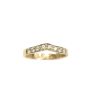 14K Yellow Gold Ladies Diamond Anniversary Ring 