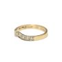 14K Yellow Gold Ladies Diamond Anniversary Ring 