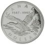 1997 Canada $1 RCM 10th Anniversary of the Loonie Sterling silver coin