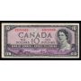 1954 Canada $10 devils face banknote Coyne Towers C/D 5658646 VF