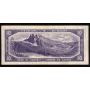 1954 Canada $10 devils face banknote Coyne Towers C/D 0777082 VF+