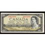 1954 Canada $20 banknote Beattie Rasminsky G/W 0971990 CH EF+