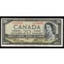 1954 Canada $20 devils face banknote Beattie Coyne D/E 7284993 VF