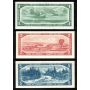 1954 Canada $1 $2 $5 $10 $20 $50 $100 banknote set 7-notes VF+ to AU