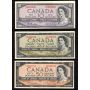 1954 Canada $1 $2 $5 $10 $20 $50 $100 banknote set 7-notes VF+ to EF+