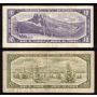 1954 Canada $1 $2 $5 $10 $20  banknote set 5-notes VG to VF
