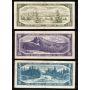 1954 Canada $1 $2 $5 $10 $20  banknote set 5-notes VF+ to EF+