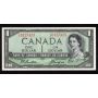 1954 Canada $1 devils face banknote Beattie Coyne S/A 0127423 Choice UNC