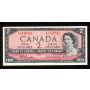 1954 Canada $2 banknote Beattie Rasminsky A/G 1542521 Choice AU/UNC