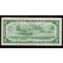 1954 Canada $1 devils face banknote Coyne Towers D/A 8621826 VF+
