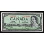 1954 Canada $1 devils face banknote Coyne Towers E/A 2227356 EF/AU