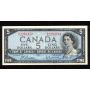 1954 Canada $5 banknote Beattie Rasminsky R/X 2253757 Choice UNC