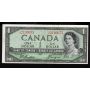 1954 Canada $1 devils face banknote Beattie Coyne I/A 2130075 a/VF