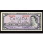 1954 Canada $10 banknote Beattie Rasminsky S/V 5245952 Choice AU/UNC