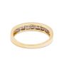 18K Yellow Gold Channel-Set Diamond Band – 0.75 Carat Total Weight Size 5.5