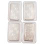 4x JM Consecutive TD Bank 1oz Silver Bar Johnson Matthey Low Mintage