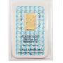 Engelhard 1 Gram .9999 Gold Bar Sealed in Assay 