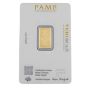 5 Gram PAMP Suisse Lady Fortuna  .999 Fine Gold Bar - Sealed In Assay Card