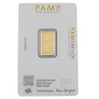 5 Gram PAMP Suisse Lady Fortuna  .999 Fine Gold Bar - Sealed In Assay Card