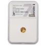 2023 Sparta $5 0.5g Pure Gold Proof Coin – NGC PF70 – Seven K Coins