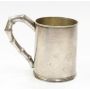 Hung Chong of Canton Chinese export silver mug C: 1888 