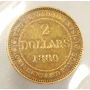 1880 Newfoundland $2 Gold coin 