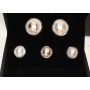 2017 Canada Legacy of Penny .9999 Silver Gold-plated 5-Coin Set Special Edition