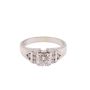14kt White Gold 0.75 tcw Diamond ring - size 7 with $5,100 appraisal