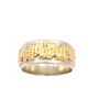 Karl Stittgen 18 kt Yellow and White Gold Wedding Ring with $3,600 appraisal