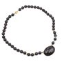 Black Onyx and 14kt Yellow Gold Necklace