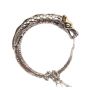 John Hardy Legends Naga Large Dragon Pendant Necklace 18k Gold and Silver