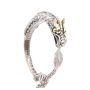 John Hardy Legends Naga Large Dragon Pendant Necklace 18k Gold and Silver