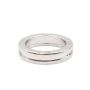 Bvlgari B ZERO One Band Ring In 18k White Gold Size 5
