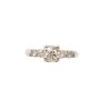 .68ct Mine/European Diamond ring Platinum & 10% Irridium Size-5.5