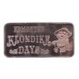 1 oz The Bay Edmonton Klondike Days 1 oz 999 fine Silver Art Bar Alberta Mint