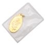 10 gram PAMP Suisse Rose Pendant .9999 Pure Gold -  Oval Sealed 