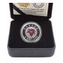 2014 Canada $5 Fine Silver Proof Coin- Flowers Of Canada- Niobium Poinsettia
