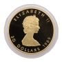 1989 Canada 1/2 oz .9999 fine gold Maple Leaf Proof Coin